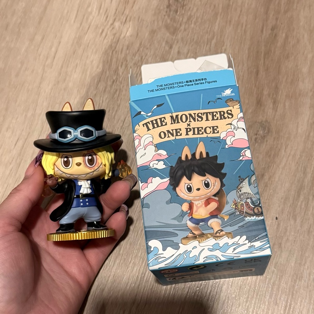 Labubu The Monsters x One Piece Figure - Sabo